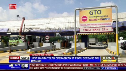 11 Pintu Gerbang Tol Cikunir II kembali Beroperasi