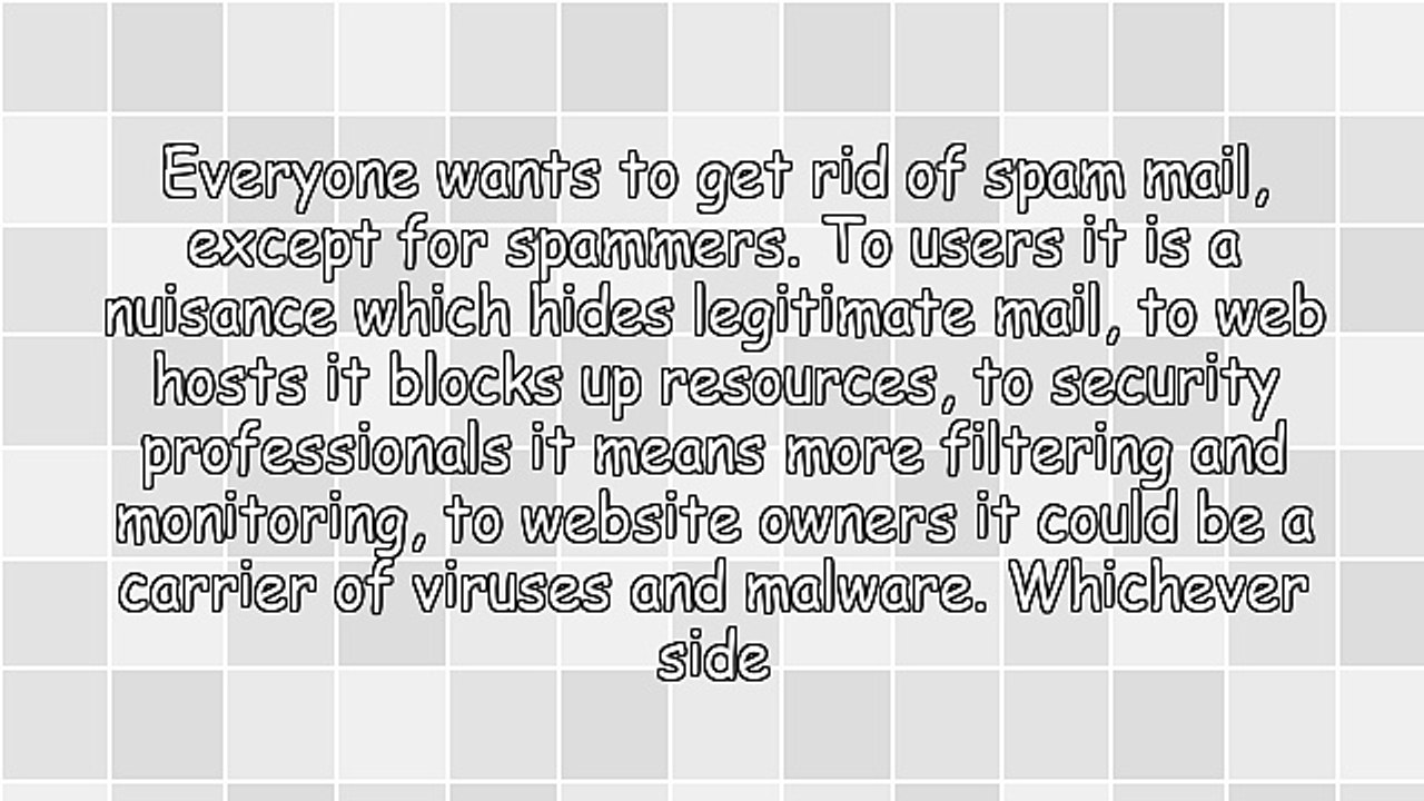 What Role Do Web Hosting Companies Play In Fighting Spam and Junk Mail?