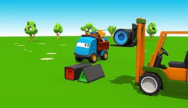 Meraklı kamyon Leo ve asfalt silindiri - eğitici çizgi film - Türkçe dublaj Çizgi Film izle - Animasyon HD izle 2015 Full 72