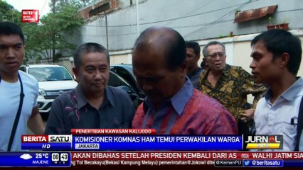 Perwakilan Warga Kalijodo Datangi Komnas HAM