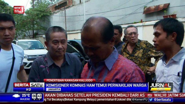 Perwakilan Warga Kalijodo Datangi Komnas HAM