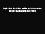 [PDF] Capitalism Socialism and Post-Keynesianism: Selected Essays of G.C. Harcourt Download