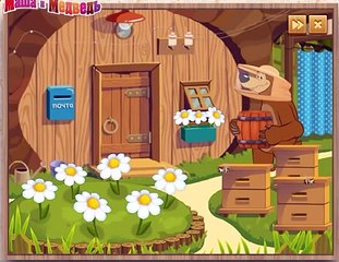 Маша и Медведь Собираем Мёд помогаем пчёлкам Masha i medved Мультик2922