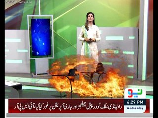 Gujrwala Factory LPG Cylinder Blast 6pm