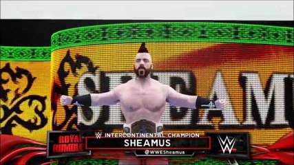 Royal Rumble 2016 [Sheamus vs Dean Ambrose vs Ryback - International Championship]