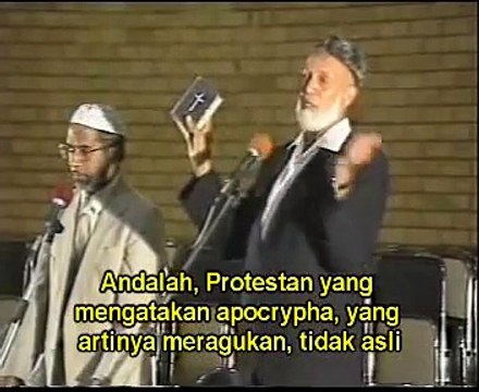 Dr. Zakir Naik Videos. Nabi Muhammad SAW Pewaris Kristus 9_11