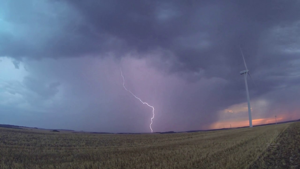 Chasse aux orages inoubliable, cellules très électrique! (26 juillet 2013)
