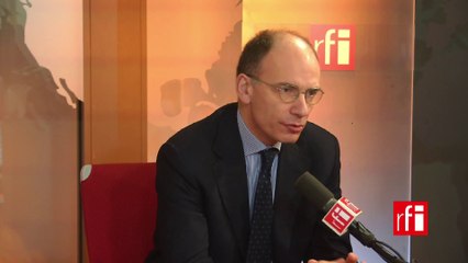 Enrico Letta : « On ne peut pas laisser le débat sur les migrants entre Marine Le Pen et le Pape »
