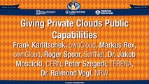 LinuxCon   CloudOpen Europe 2014 - Giving Private Clouds Public Capabilities