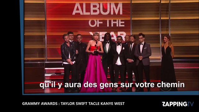 Grammy Awards 2016 : Taylor Swift tacle sévèrement Kanye West ! (Vidéo)