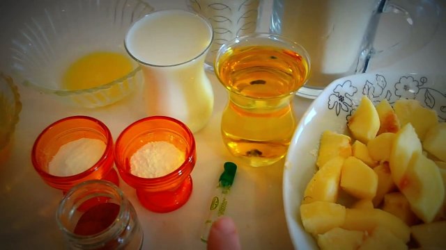 Яблочный кекс (Elmalı kek), турецкий рецепт