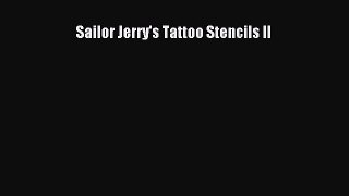 Read Sailor Jerry's Tattoo Stencils II Ebook Free