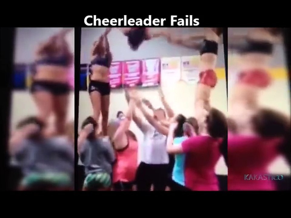 Cheerleader fails - compilation hilarante - Vidéo Dailymotion
