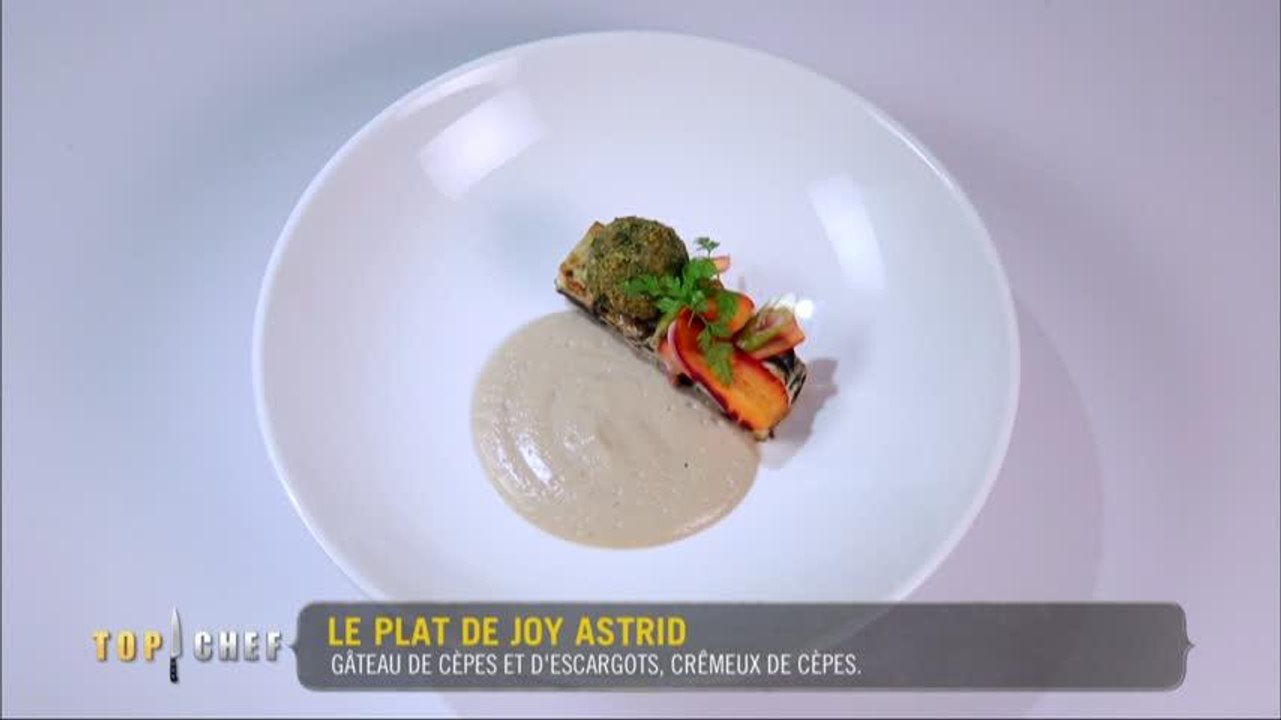 Le mentor de Joy découvre son assiette