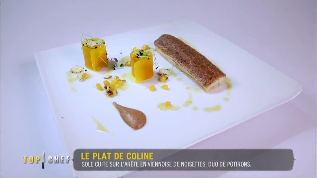 Le mentor de Coline découvre son assiette