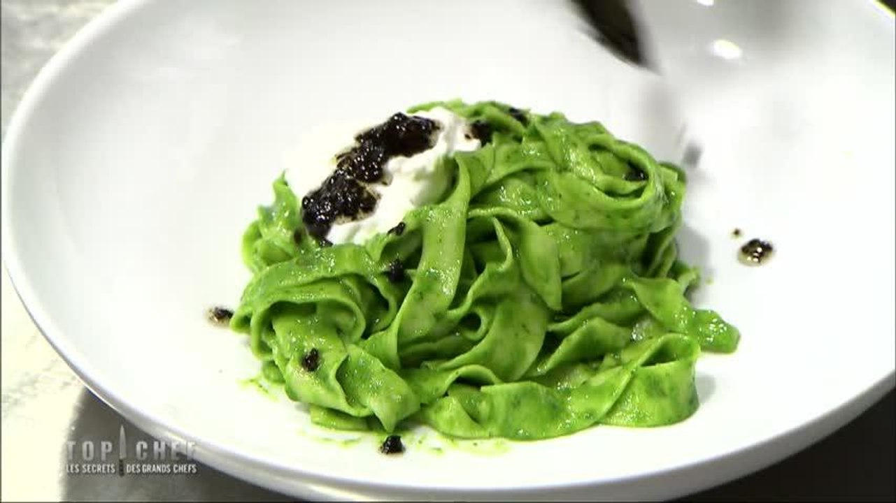 Les pâtes au pesto par Denny Imbroisi