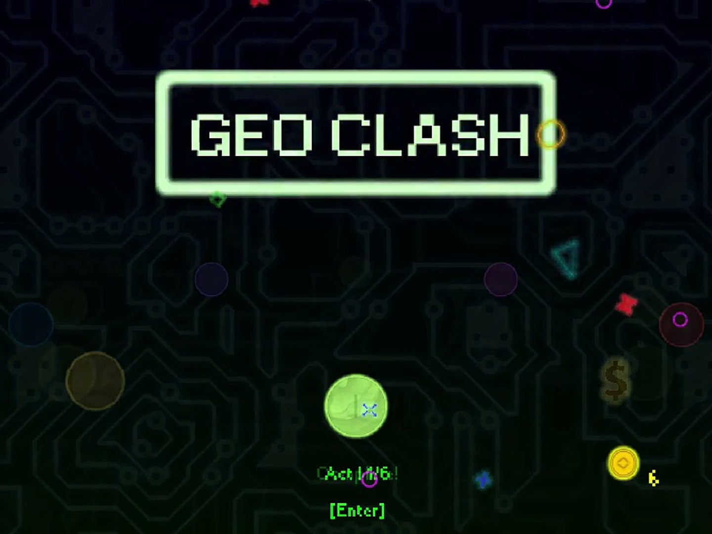 ⁣Geo Clash - indie game
