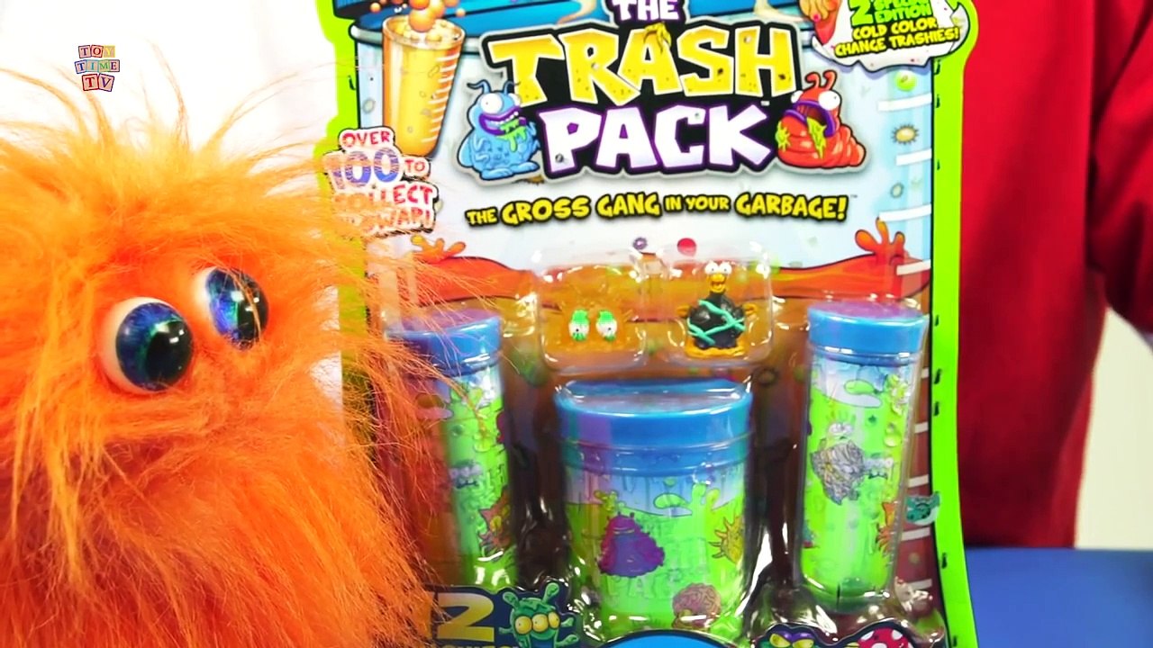 The Trash Pack Series 7 JUNK GERMS Surprise Test Tubes Toy Review Limited Edition 12 pack