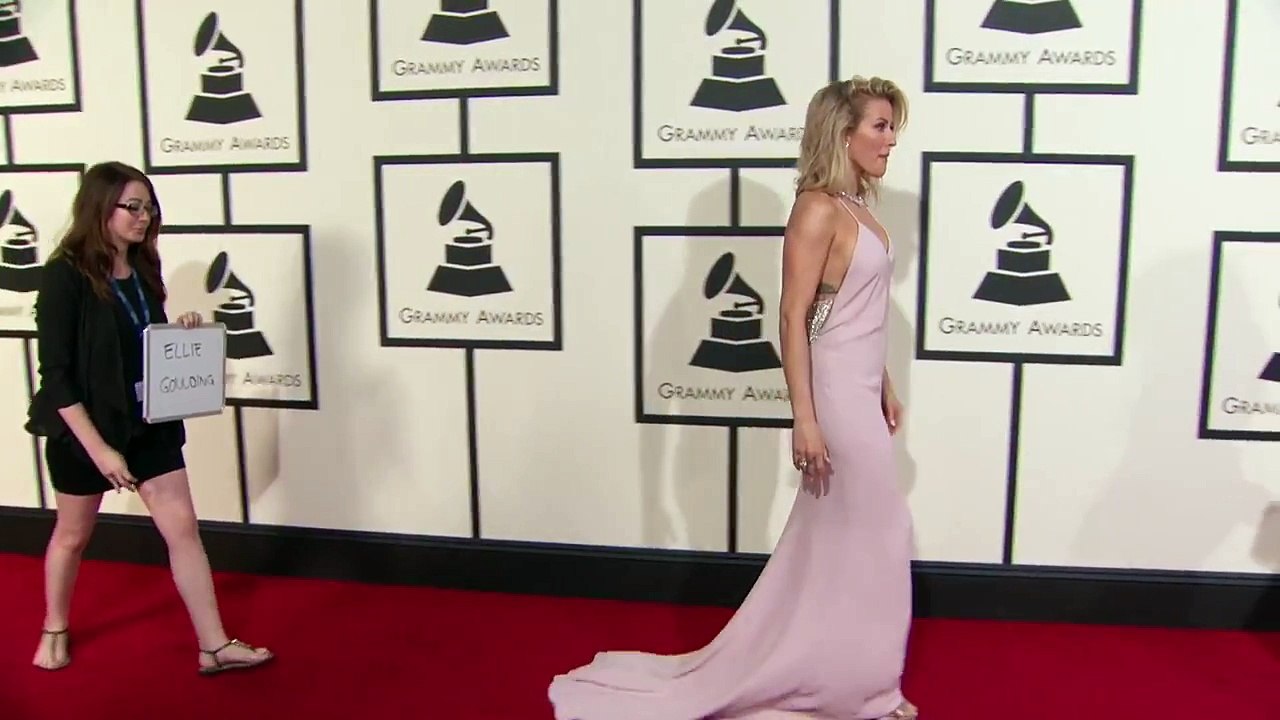 Ellie Goulding _ Fashion Cam _ 58th GRAMMYs