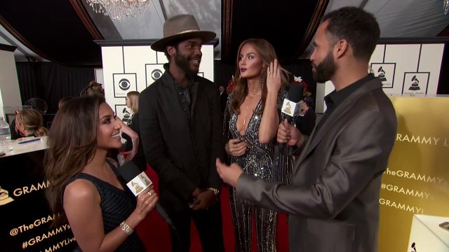 Gary Clark Jr. _ Red Carpet _ 58th GRAMMYs
