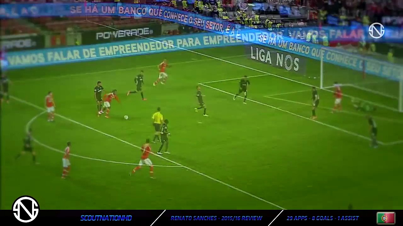 RENATO SANCHES | Goals & Skills | Benfica | 2015/2016 (HD)