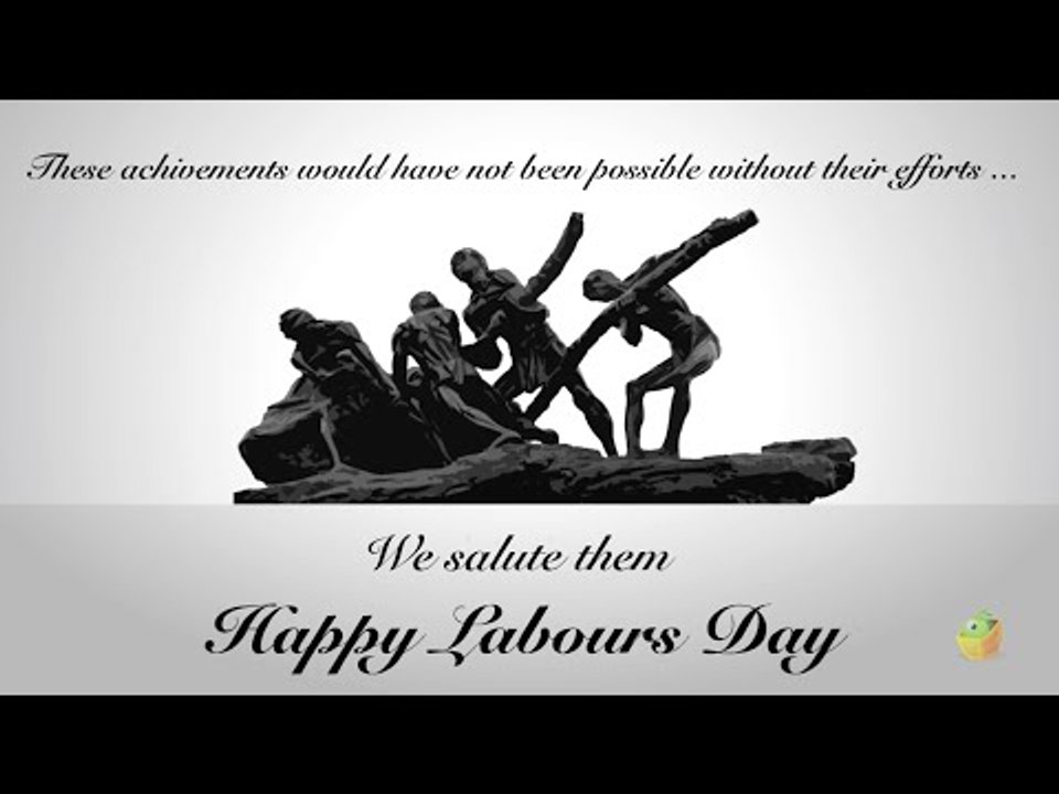 Wishing You A Happy Labours Day - Labor Day Wishes - Wishing  Workers - Animation Video By Magicbox