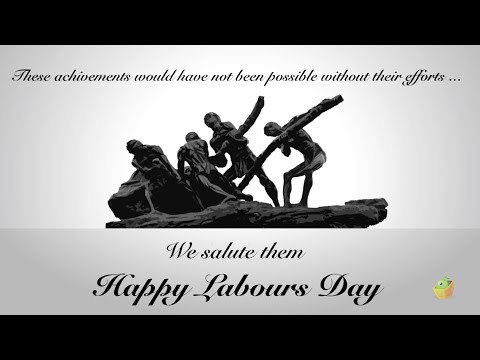 Wishing You A Happy Labours Day - Labor Day Wishes - Wishing Workers - Animation Video By Magicbox