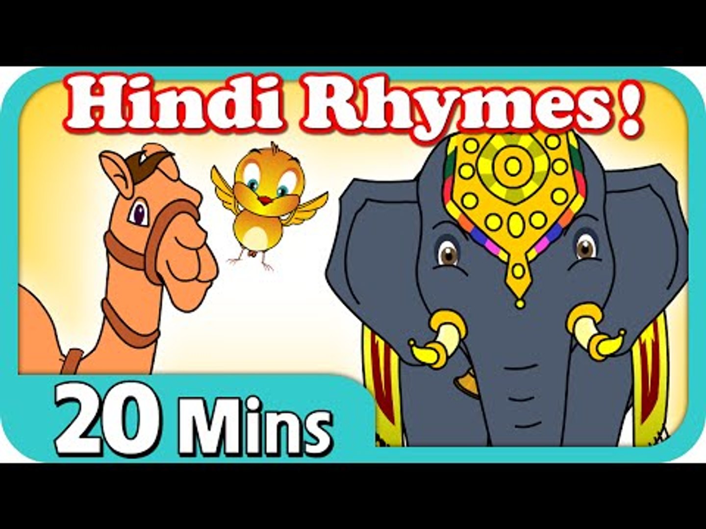 Animal Hindi Nursery Rhymes | 20 Mins | 2D Classic Animation | Compilation  Songs in HD - video Dailymotion