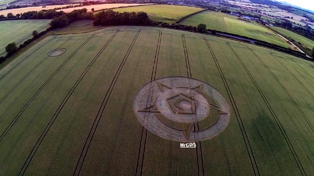 Рисунки на полях, Англия 15 июля 2015г