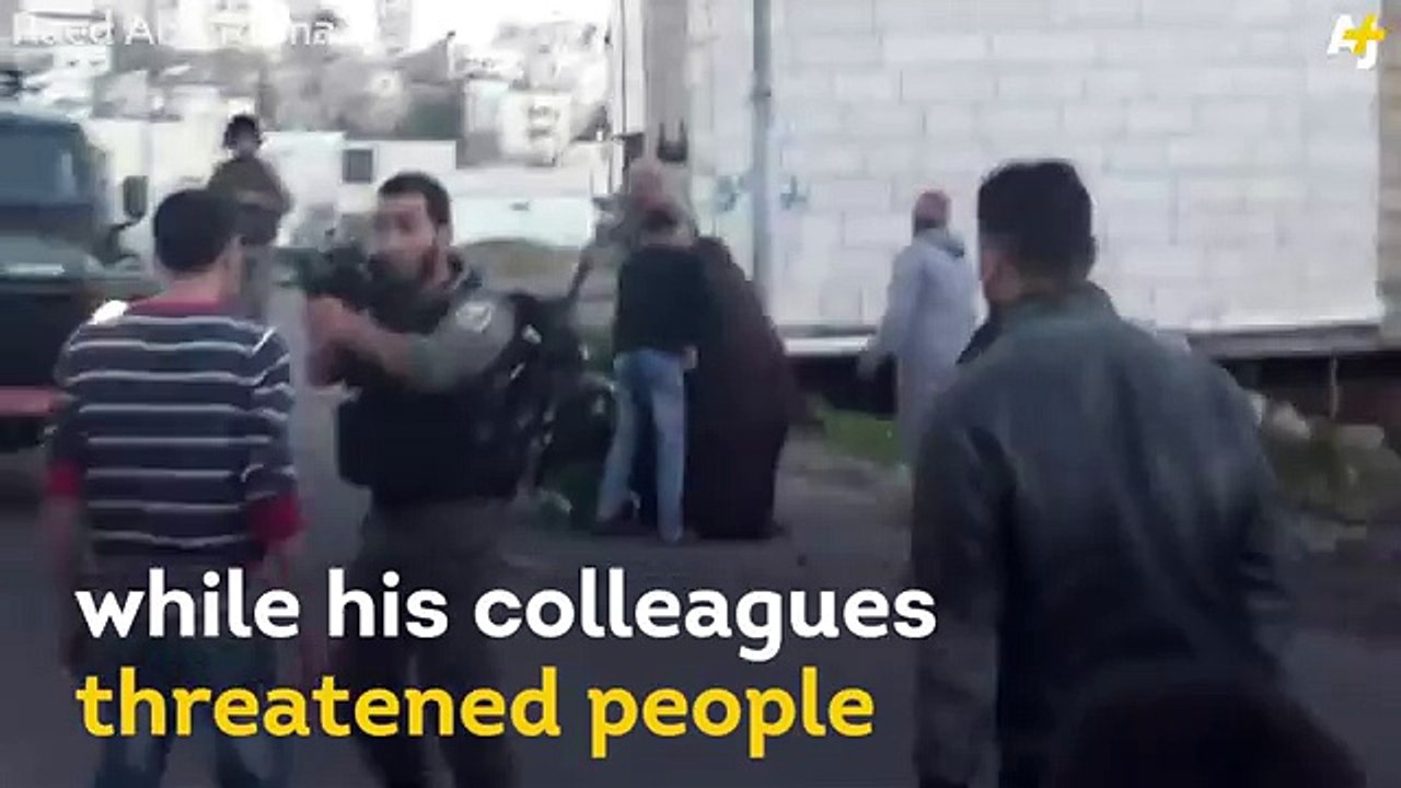 Israeli Border Police Officer Flips Over Man In Wheelchair