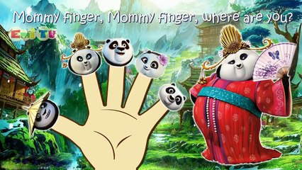 Kung Fu Panda 3 Finger Family Nursery Rhymes Lyrics