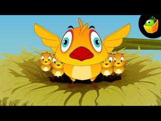 Chidiya Rani - Hindi Animated/Cartoon Nursery Rhymes For Kids