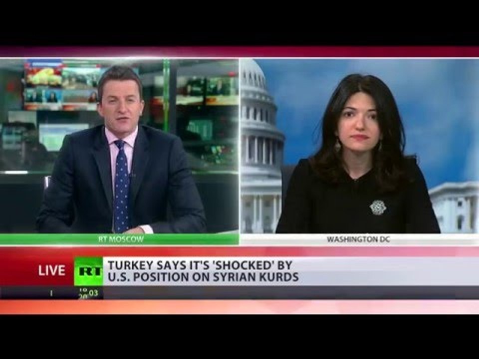 Turkey says it's 'shocked' by US position on Syrian Kurds