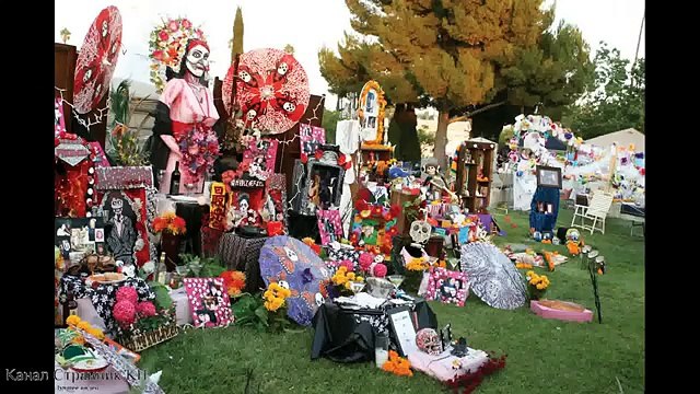 Мексика День мертвых в Мексике Dia De Los Muertos