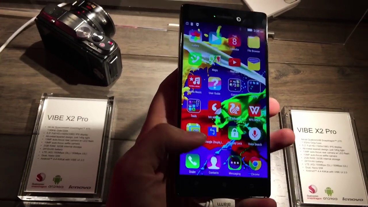 Новинка CES 2015 смартфон Lenovo Vibe X2 Pro
