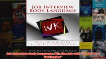 Download PDF  Job Interview Body Language Win the Job with SIMPLE Strategies FULL FREE