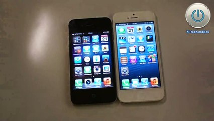 Предварительный обзор iPhone 5 на русском языке