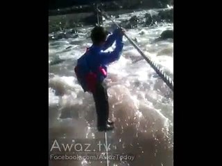 A Boy on his way to School in North Pakistan