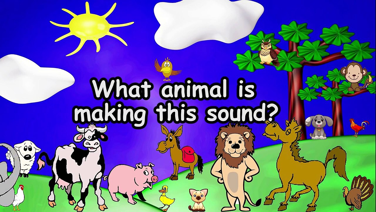 The Animal Sounds Song Animal Sounds Song for Children Kids Songs by