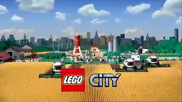 ЛЕГО Сити мультик КОМБАЙН. LEGO city cartoon HARVESTER.