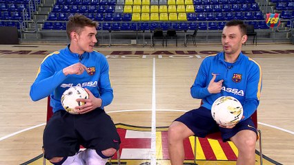 FCB Futsal: Face to face Saad-Cristian