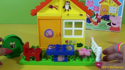 Peppa Pig Casa con Balancín Juego de Bloques - Juguetes de Peppa Pig