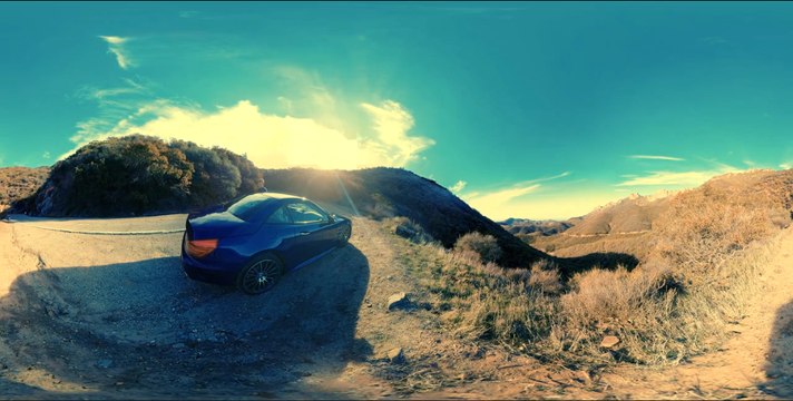 Una vuelta interactiva de 360º en el Mercedes SL 2017