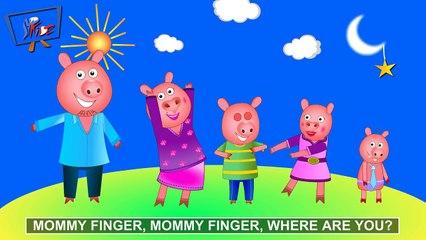 Peppa pig finger family rhymes and more pig rhymes collection