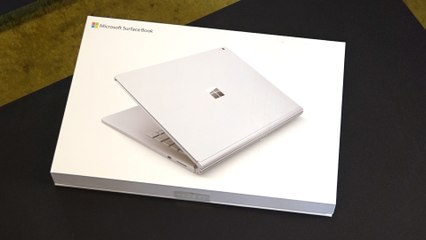 Microsoft Surface Book : déballage !