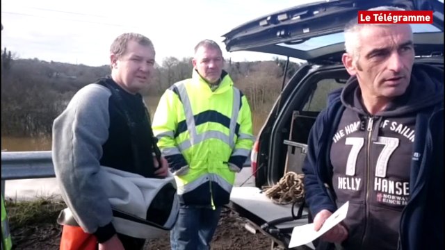 Paimpol. Les scaphandriers au travail sur le bassin de rétention de Mahalez