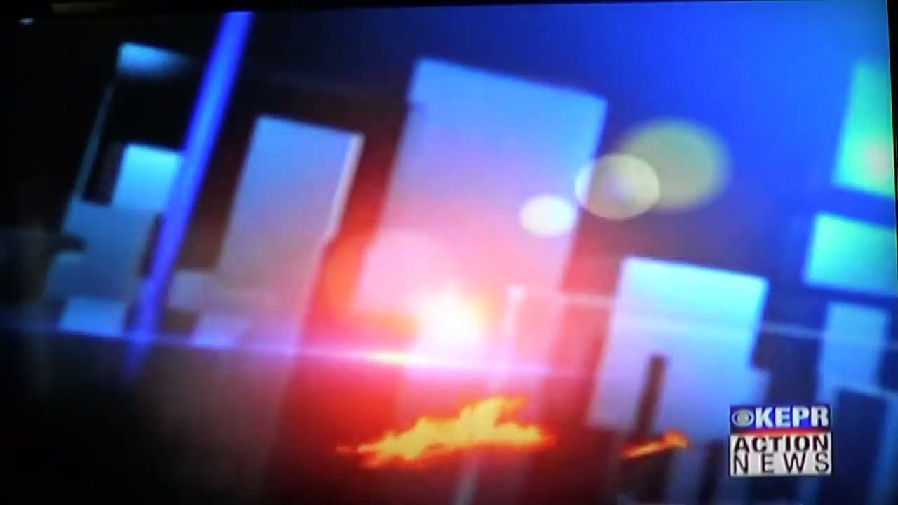 Milton-Freewater Fire Footage on the News