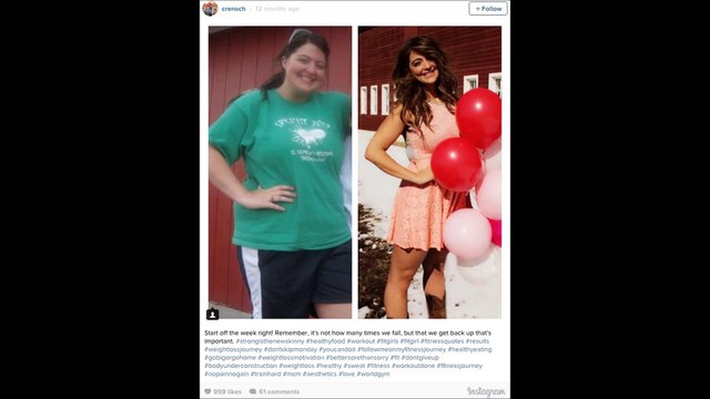 Elle perd plus de la moitié de son poids et remporte un concours!