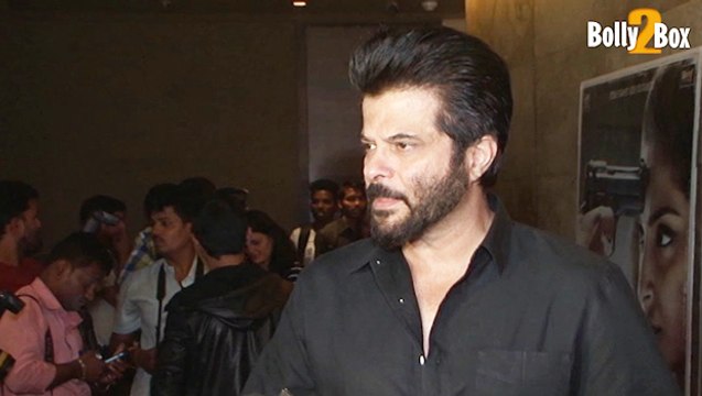 Anil Kapoor at Bollywood Movie Neerja Special Screening starring Sonam Kapoor | Bollywood Celebs