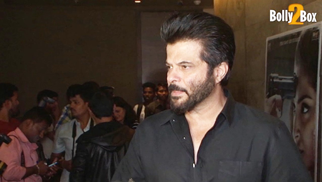 Anil Kapoor at Bollywood Movie Neerja Special Screening starring Sonam Kapoor | Bollywood Celebs